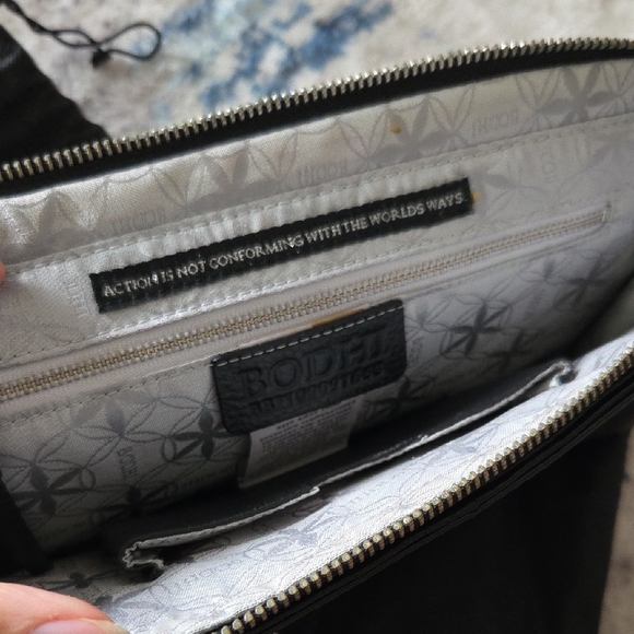 Bodhi Black and White Clutch - Picture 4 of 5